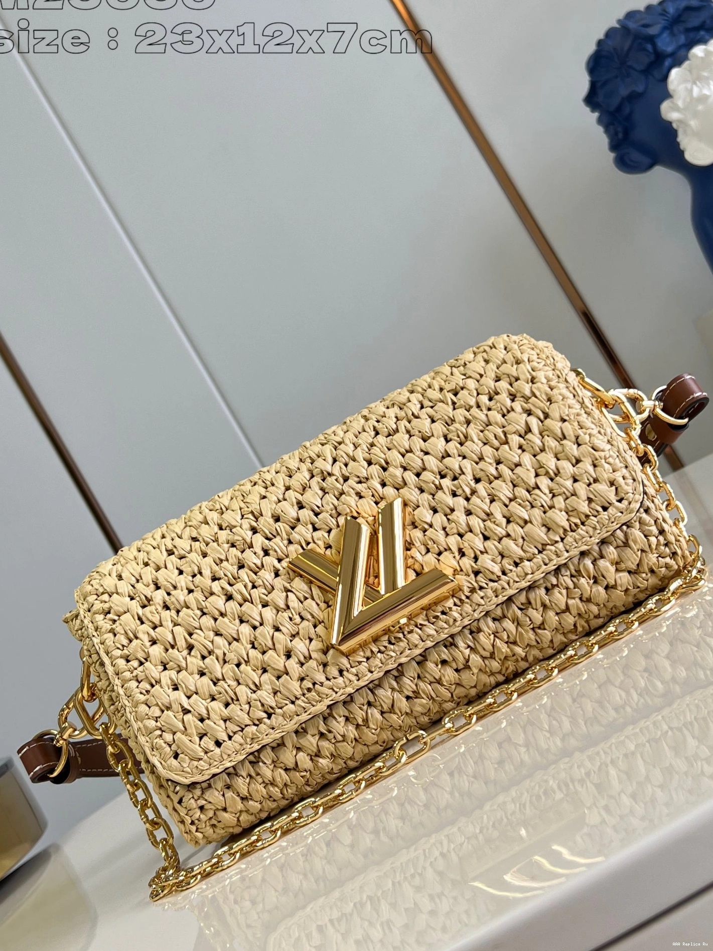 AAA Replica Ru LOUIS VUITTON West-23.5*12*7CM Twist 0803